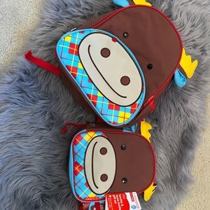 Skip-Hop Zoo Pack and Lunch Kit Moose